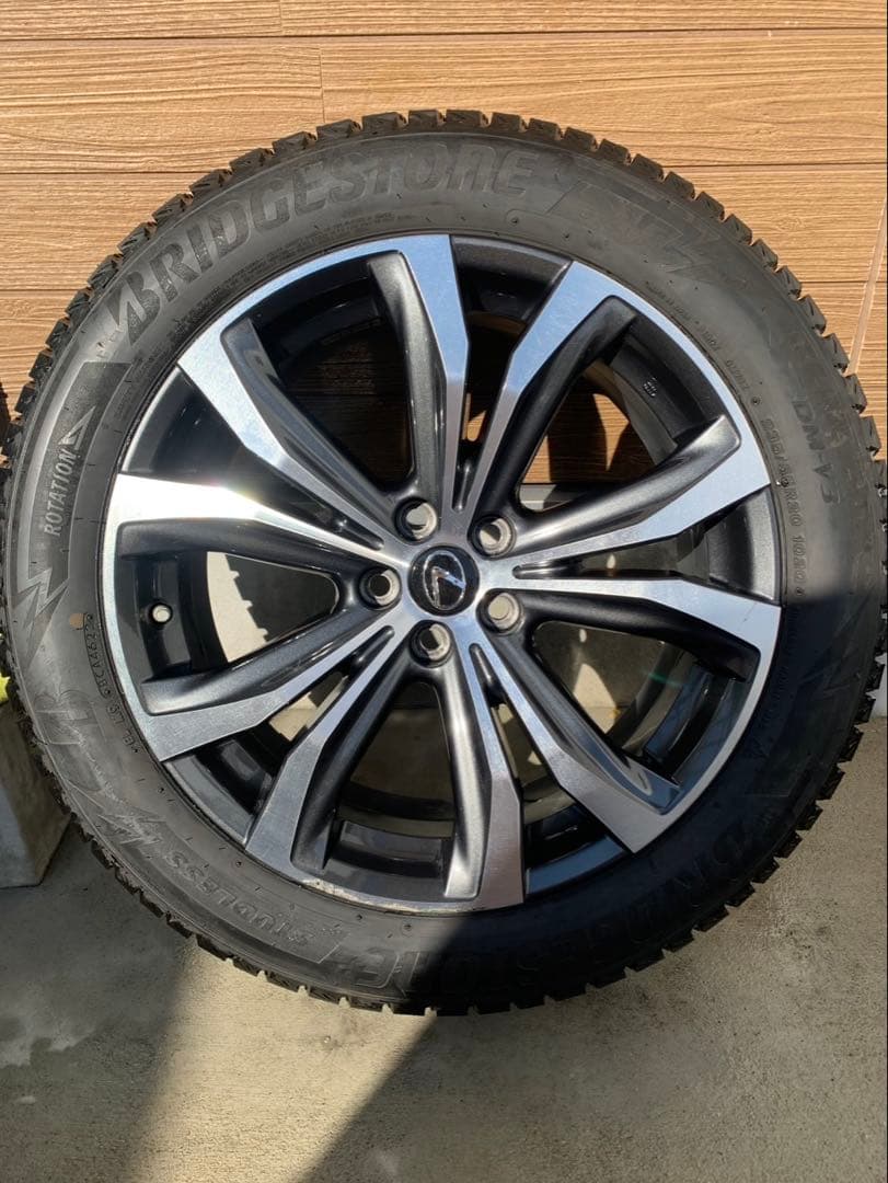 ブリヂストン スタッドレスタイヤ 20インチ ホイールセット　レクサスRX純正