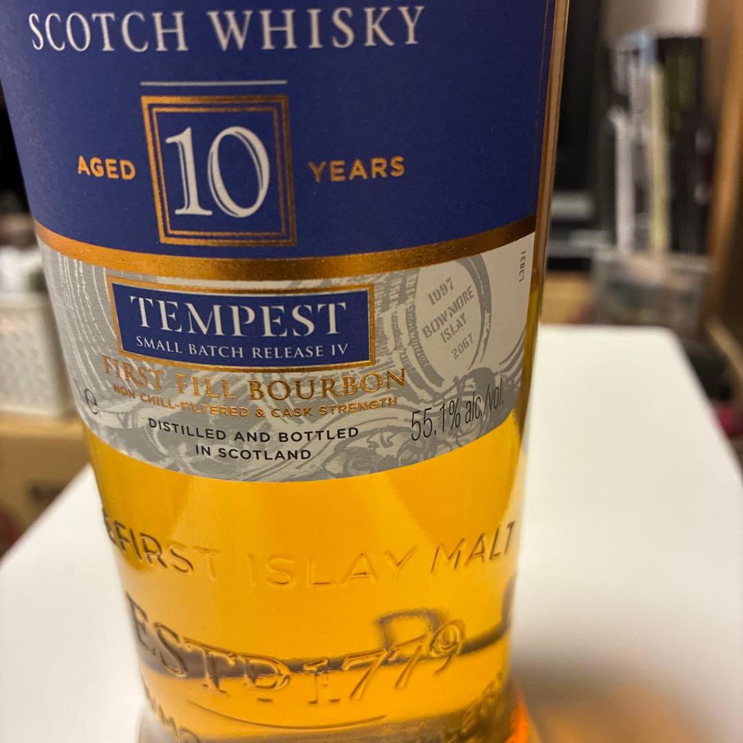 BOWMORE TEMPEST ボウモア10年2012 テンペストⅣ サントリー