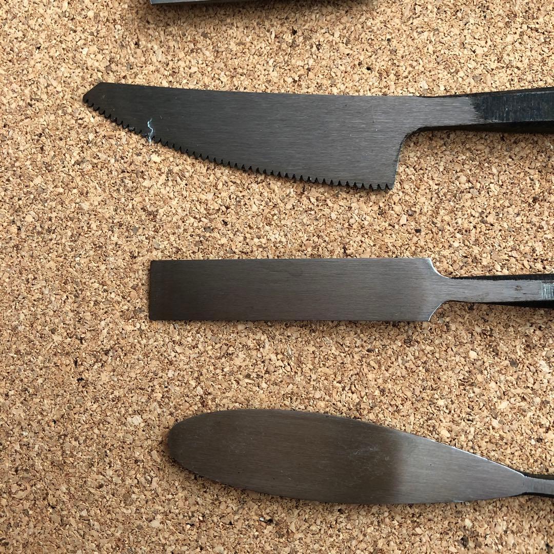 ホルベイン彫塑用鉄ヘラ 6本セット