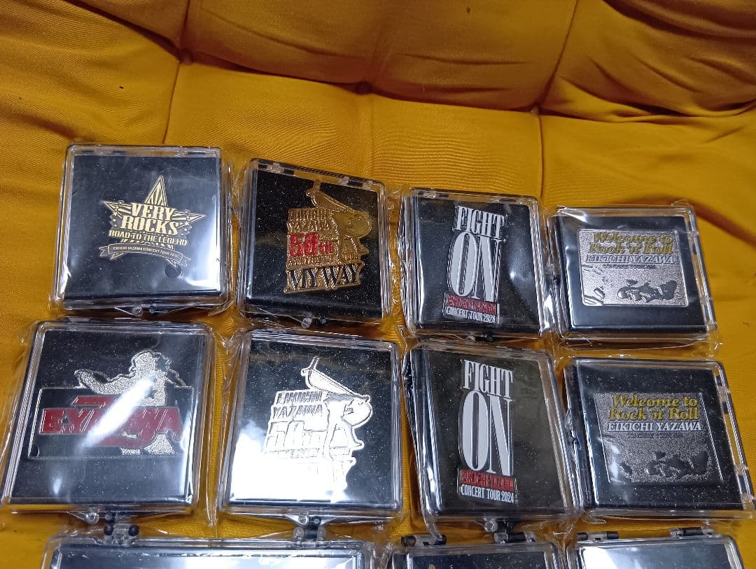 矢沢永吉 ＳS席　バッヂ　１１個