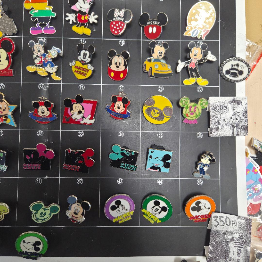 ディズニーピン　ミッキー　海外　ピントレ