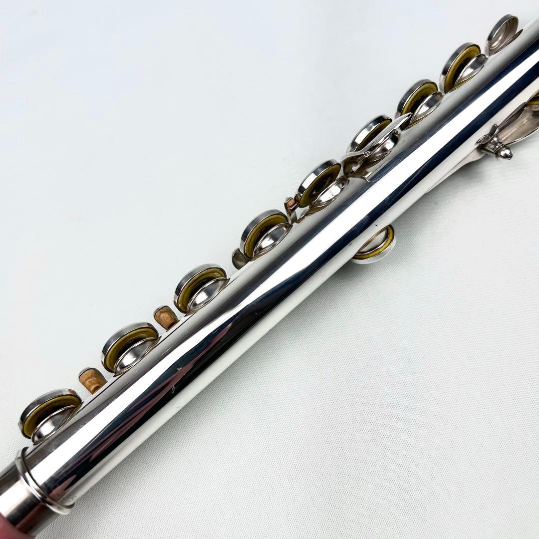【美品】YAMAHA yfl-451 フルート 頭部管銀製 分解洗浄・磨き済み