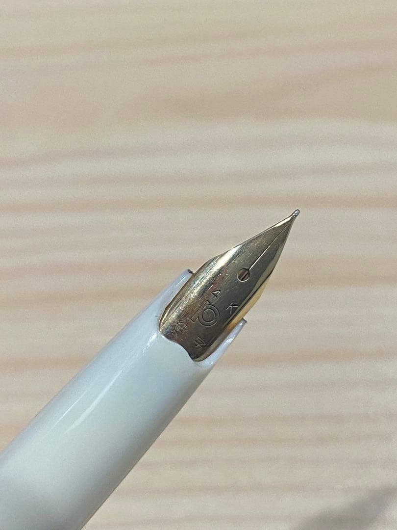 ゴールド14K刻印有り　万年筆のペン先3本セット