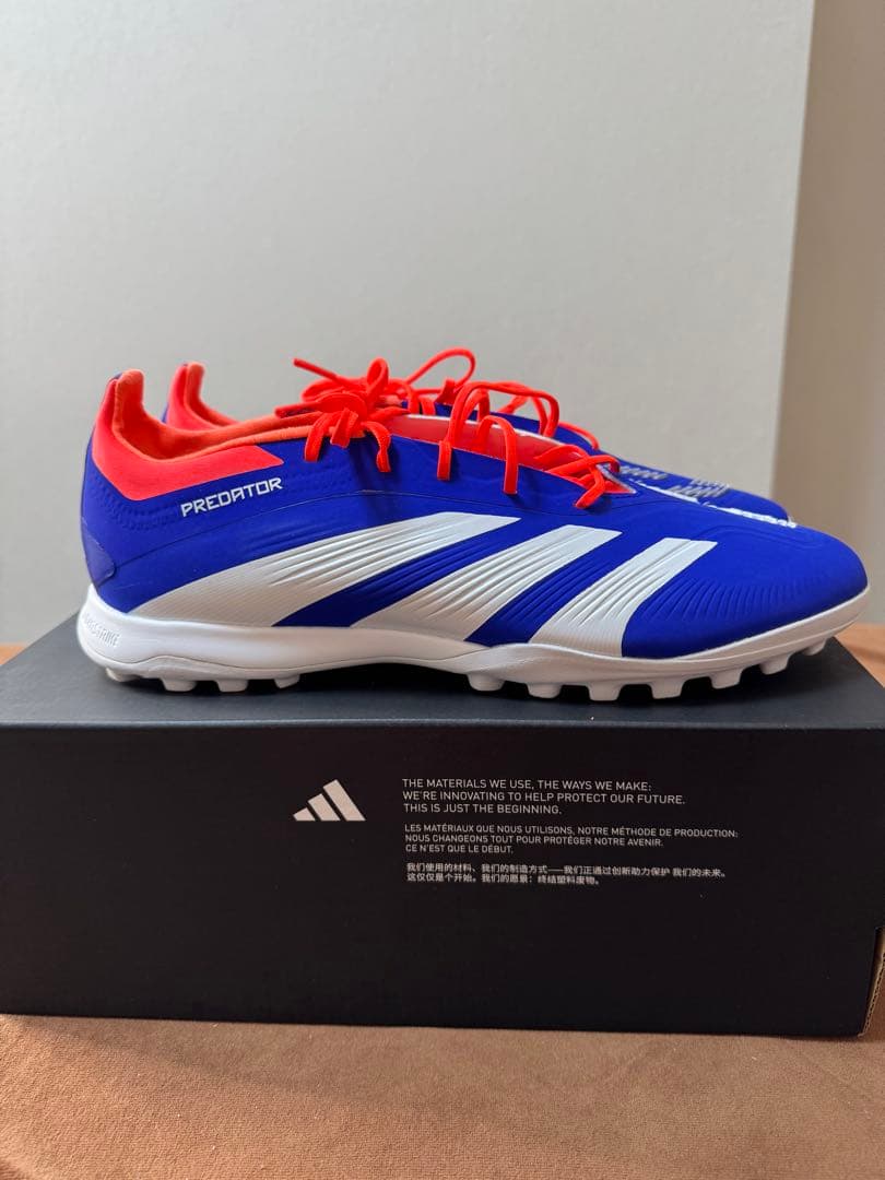 【新品】adidas Predator 28.5cmスパイク青/オレンジ