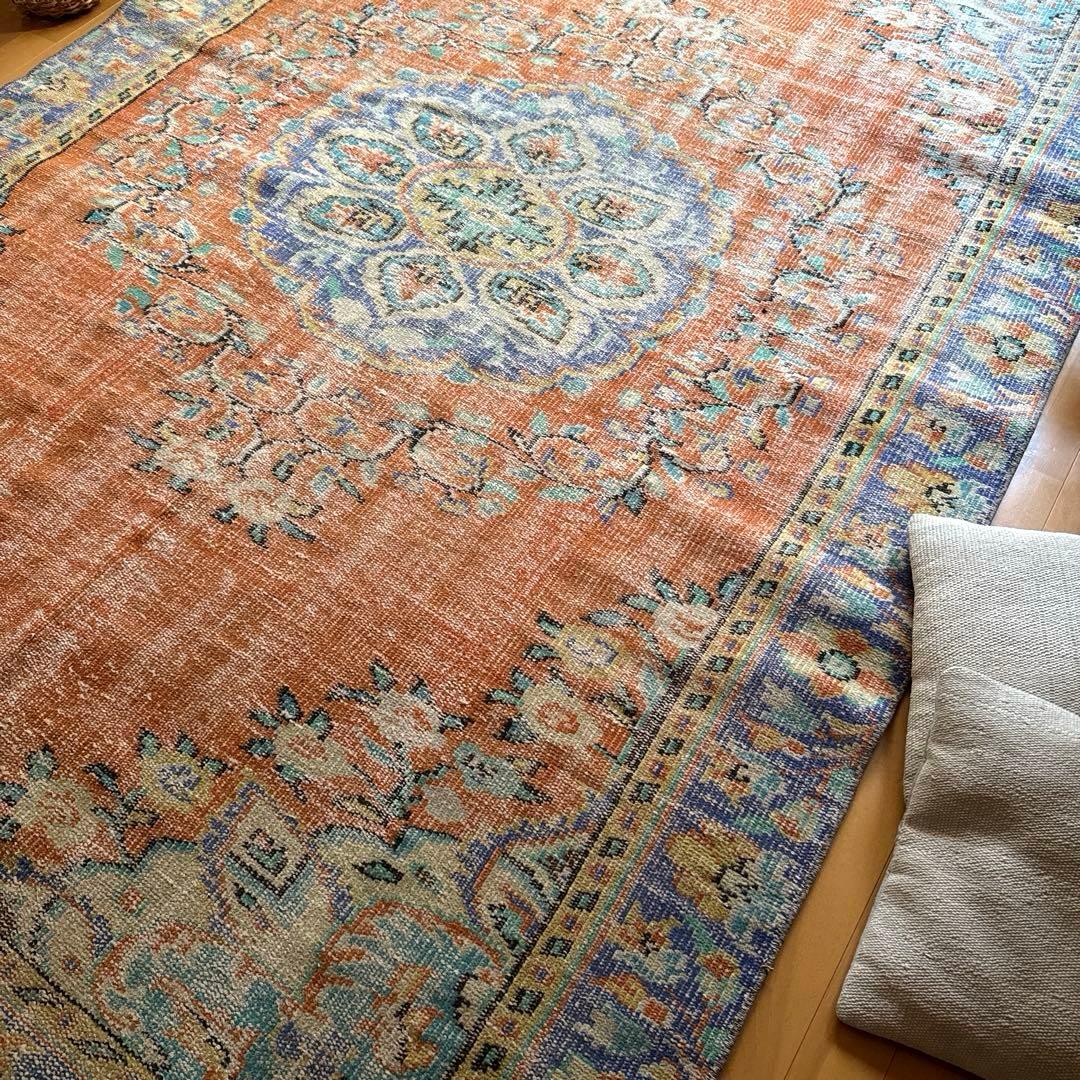 ippanjinページ大判173×259メダリオン　トルコヴィンテージラグ