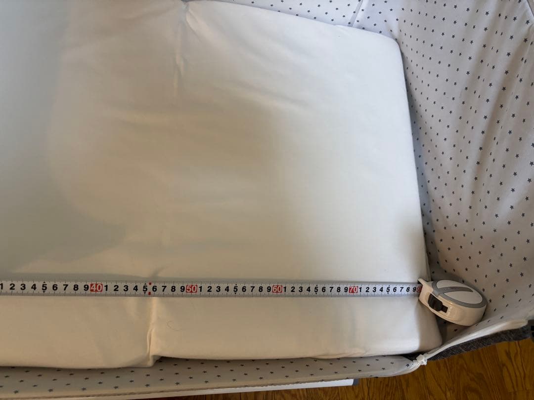 【再値下げしました】日本製マットレス付き＋ベビーベッド