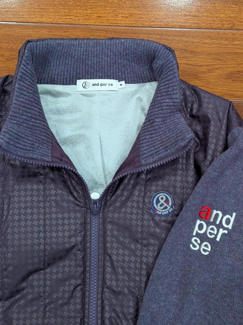 and per se GOLF 防寒 ジャンパー アンパスィ ゴルフ ウェアー