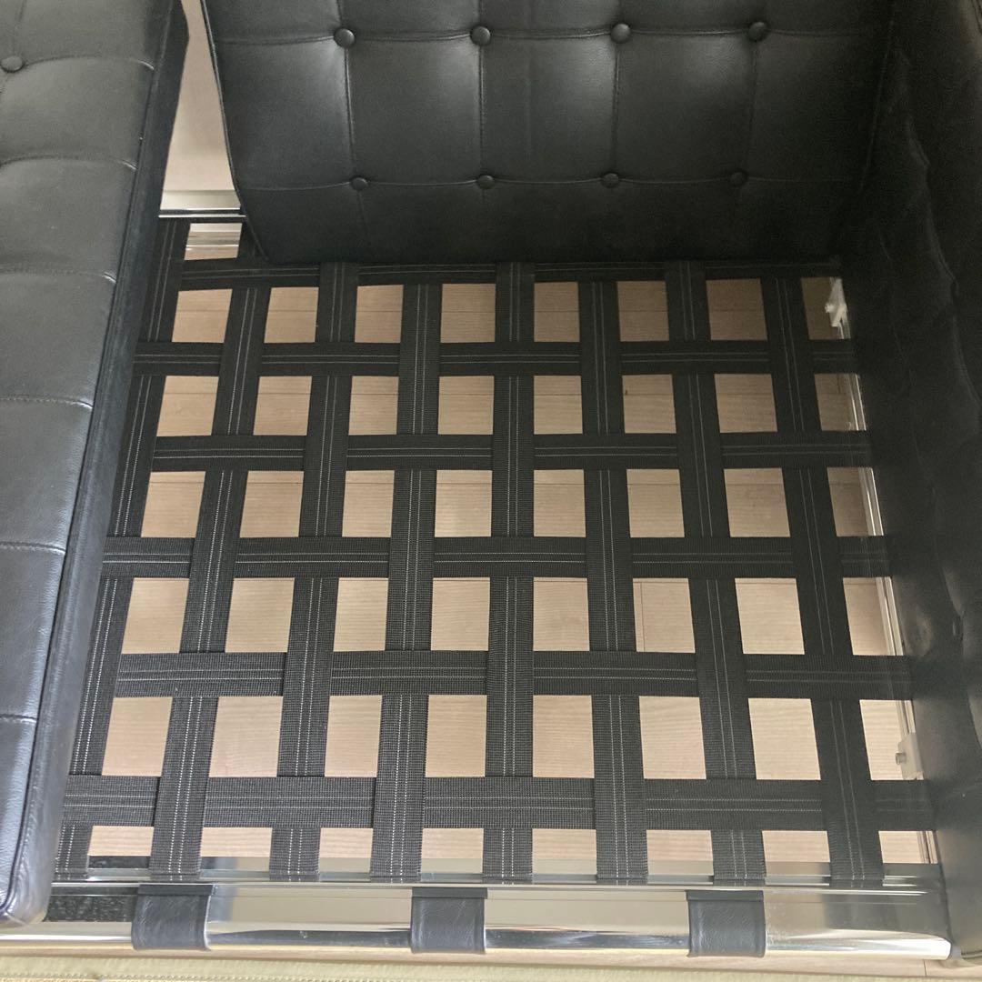 ま*ん様 カッシーナ　黒レザー ソファ