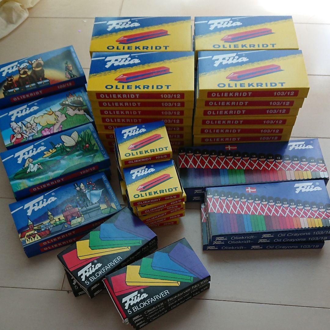 フィリア オイルクレヨン　大量