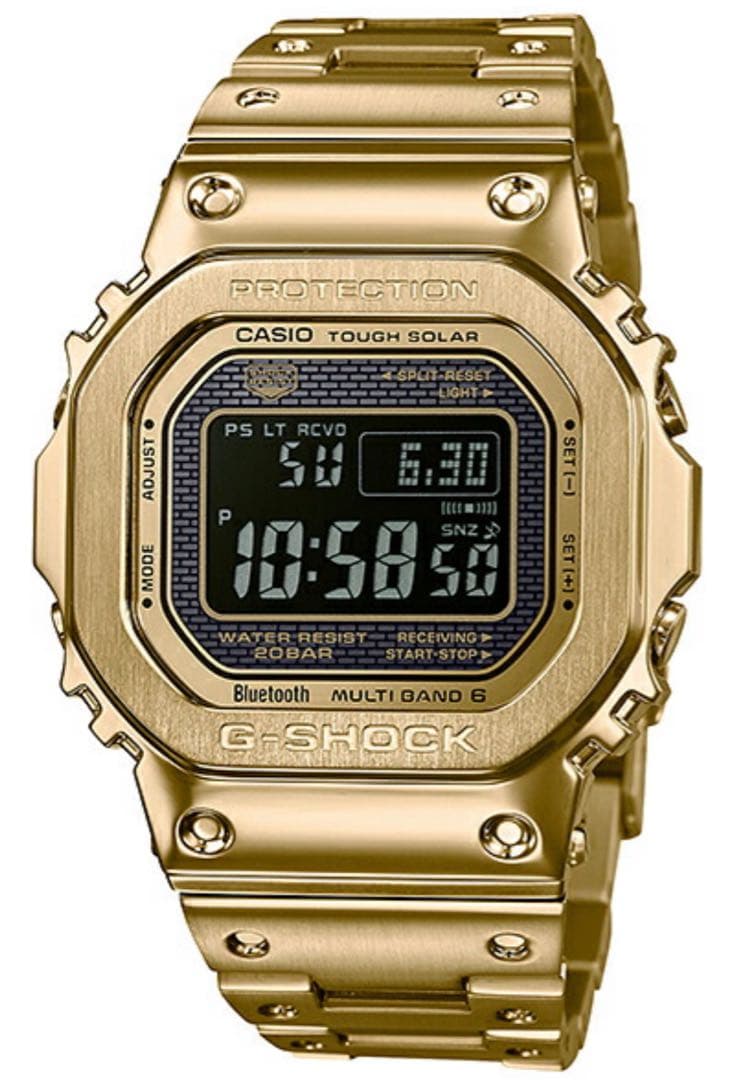 【新品】G-SHOCK フルメタル ゴールド GMW-B5000GD-9JF