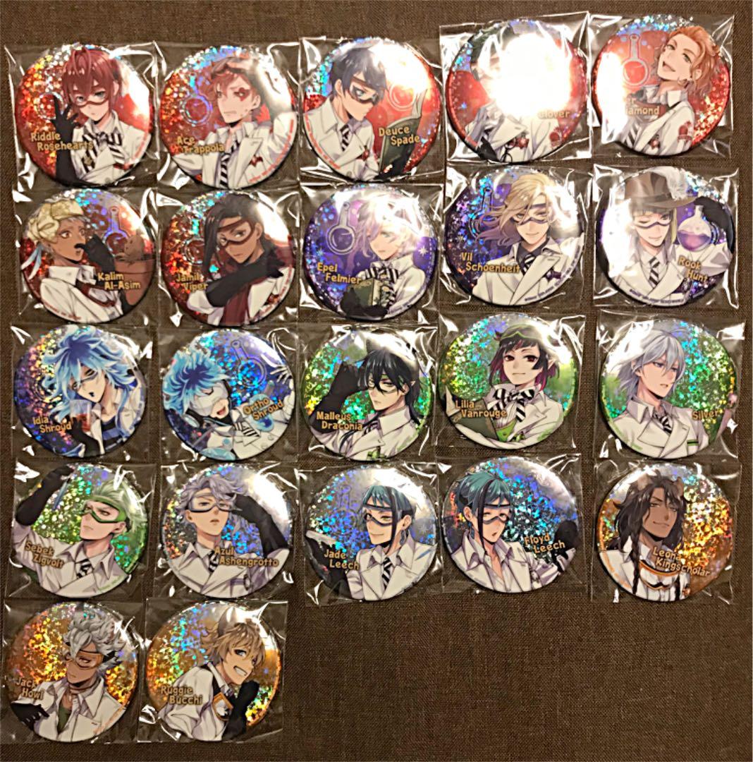 ツイステッドワンダーランド　缶バッジセット