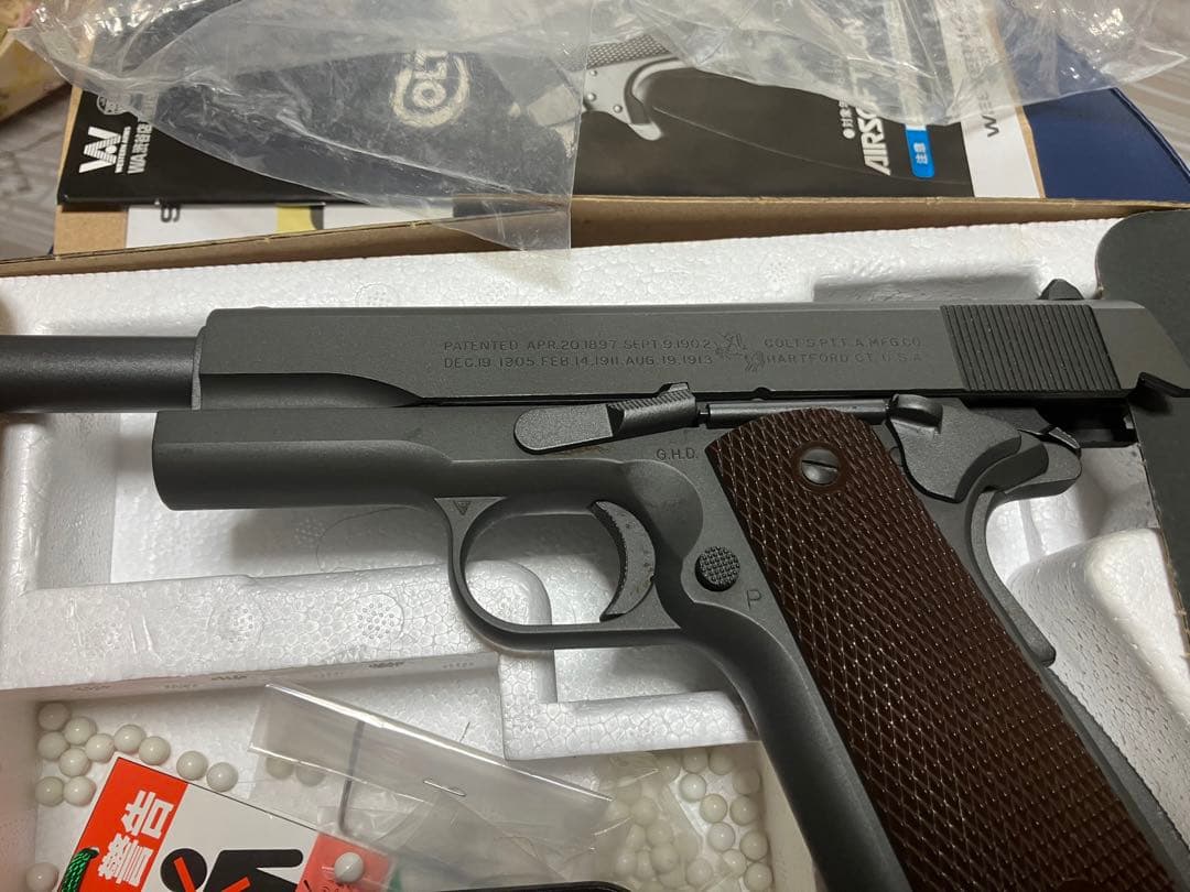 コルトガバメント　m1911a1 WA scw 渋谷カスタムワークス