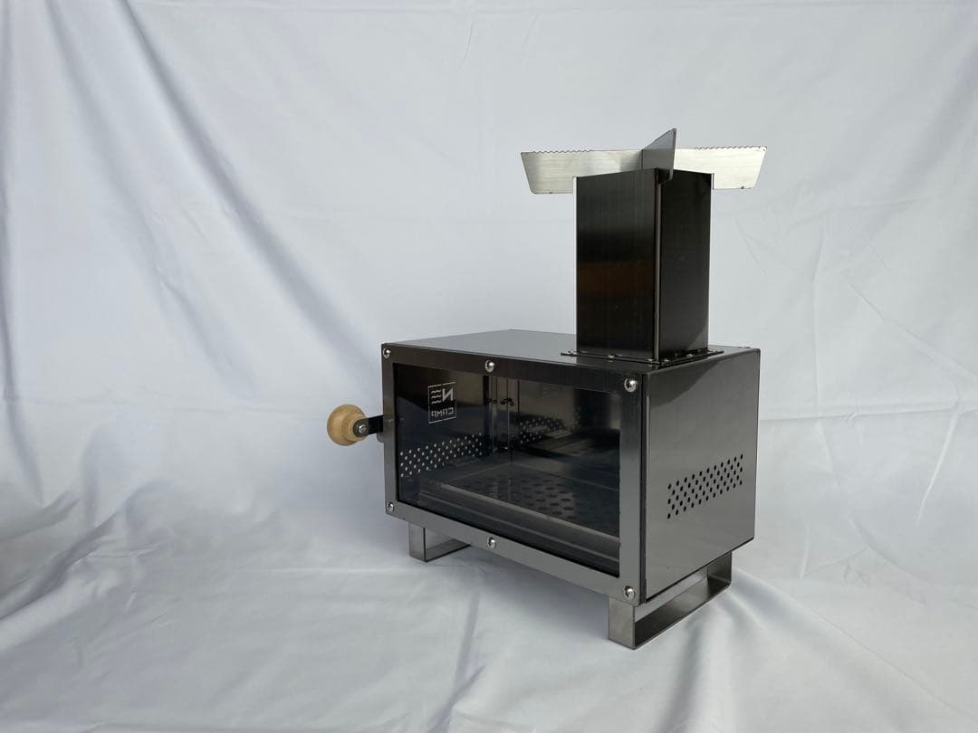 ミニ薪ストーブ ステンレス製 収納バッグ付き コンパクト