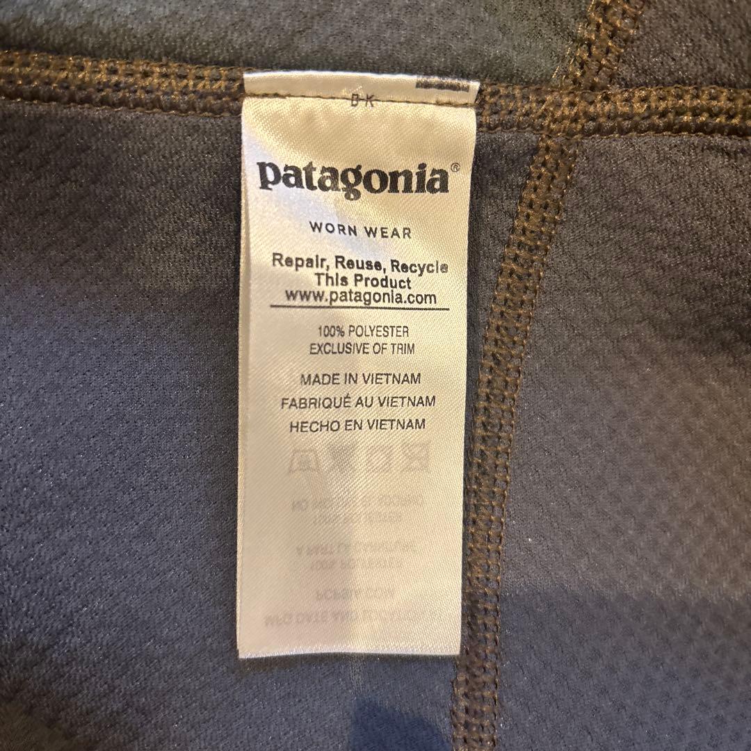 patagonia レトロX カモ柄ベスト