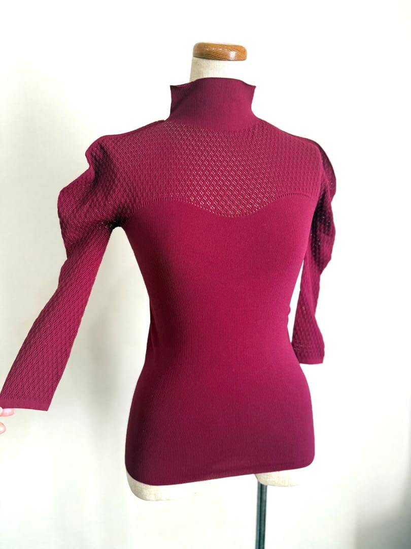 新品　Chacott 　チャコット ノーソーイング　ワイン色　定価14,850円