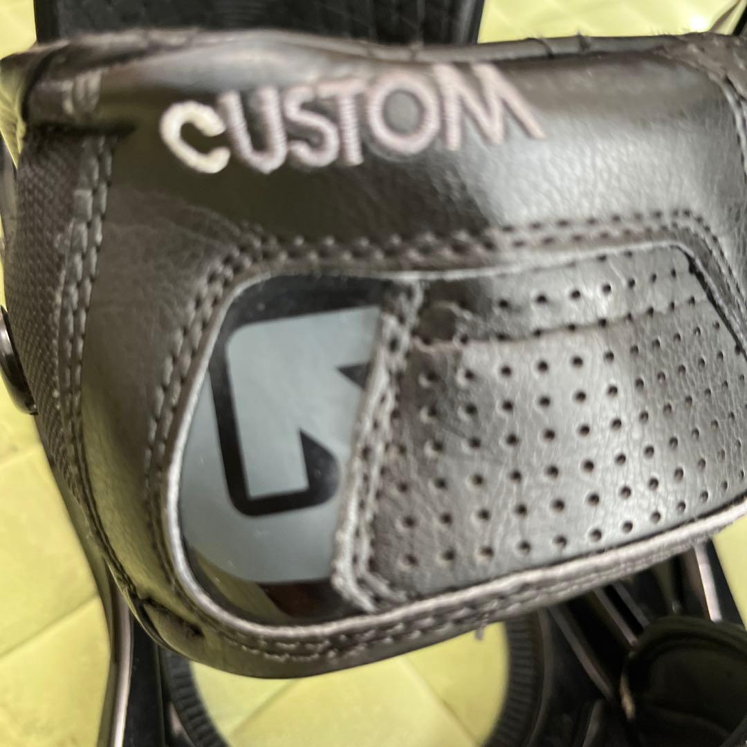 Burtonスノーボードビンディング custom Mサイズ