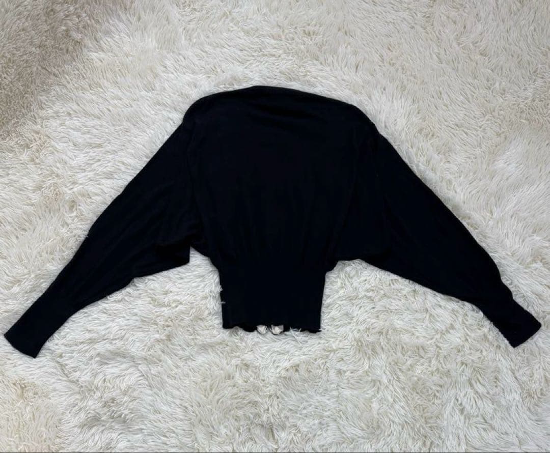 ヴィヴィアンウエストウッド カーディガン ジップアップ オーブ ブラック