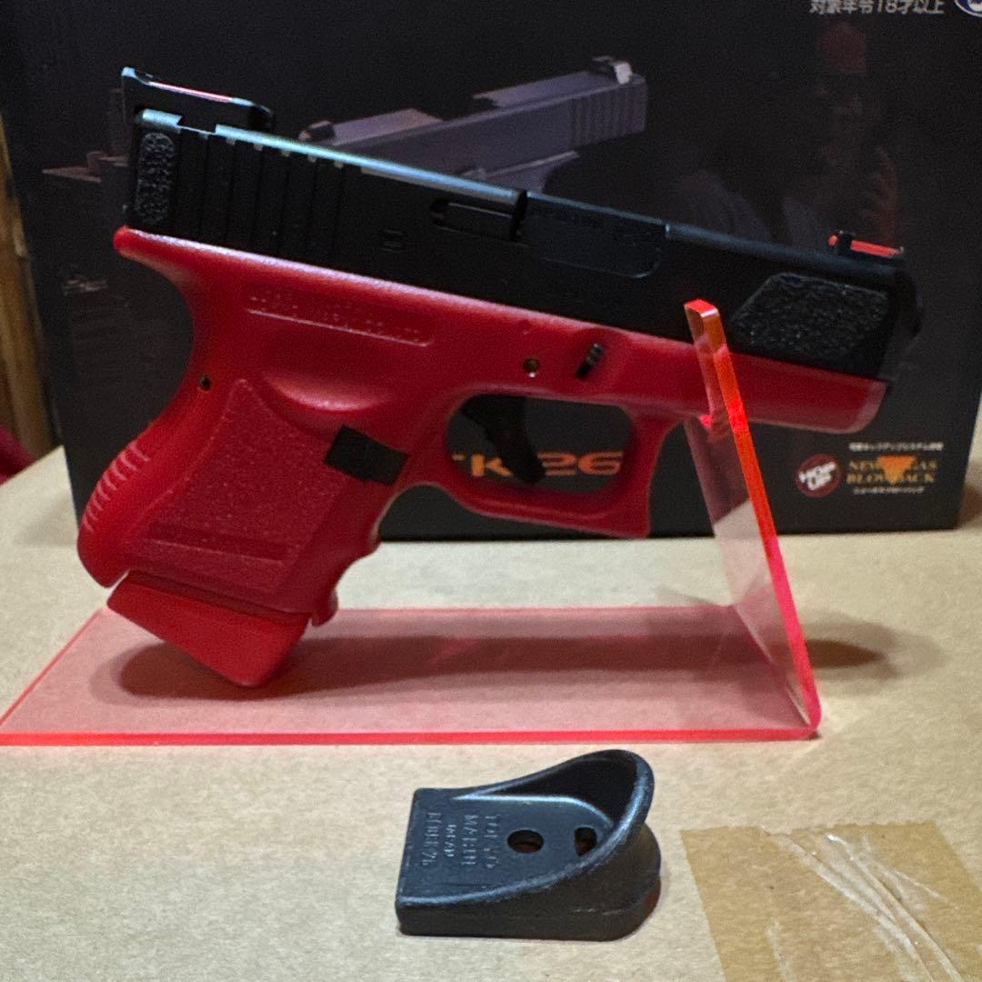 東京マルイ　グロック26　GLOCK 26　レッド　赤