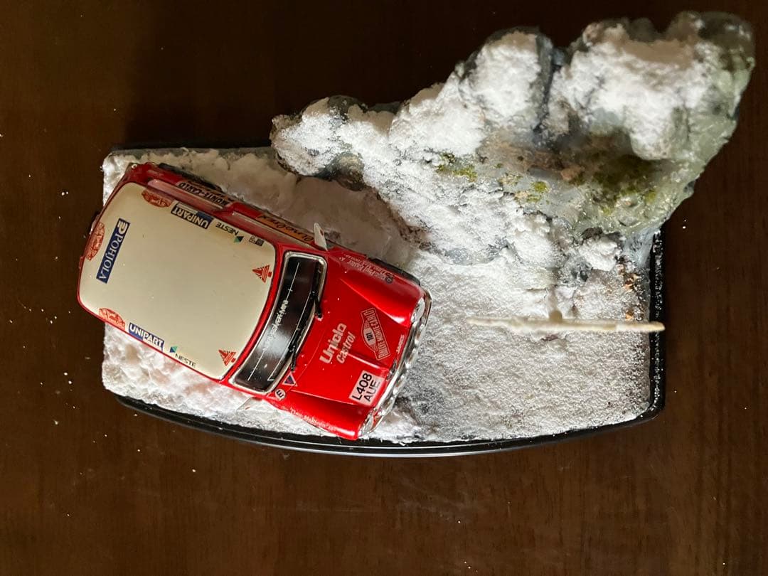 MiniCooper1/24フジミ1.3iモンテカルロ1994 ジオラマケース付