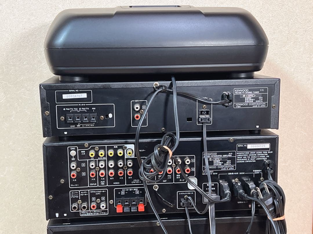 KENWOOD ケンウッド シリーズ　コンポセット稀少　ステレ ジャンク品