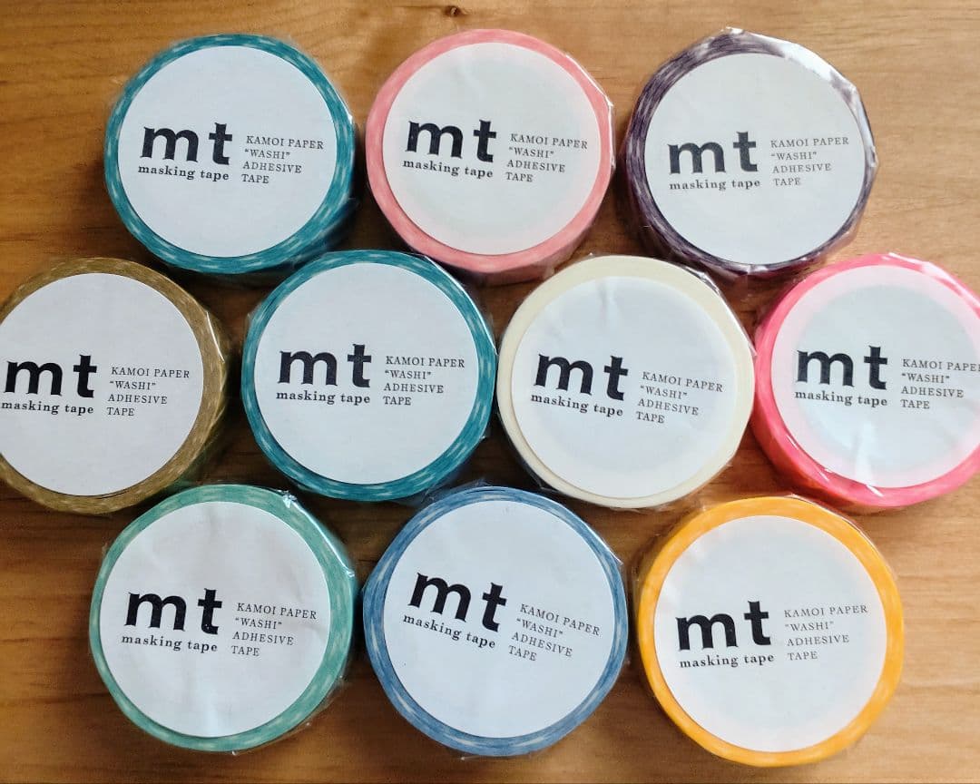907.新品　mt　廃盤マスキングテープ　10m巻ストライプ40個
