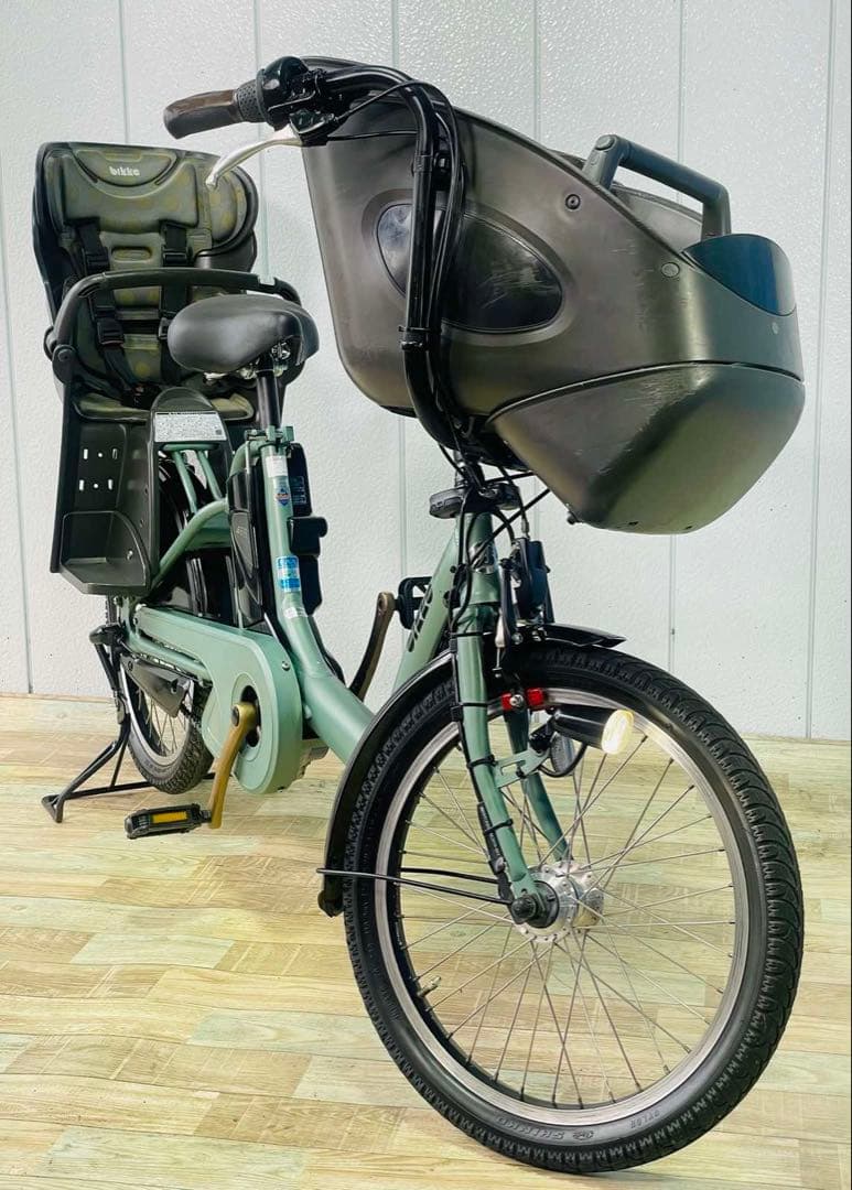 3233パナソニック8.9アンペア　3人乗り対応子供乗せ　電動アシスト自転車