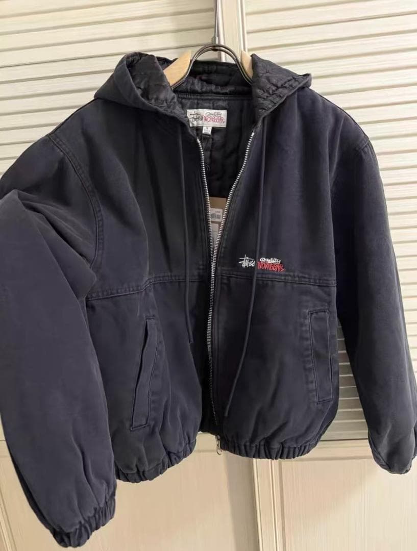 リョマ樣專用Stussy ブラックジャケット　アクティブジャケット　デトロイト