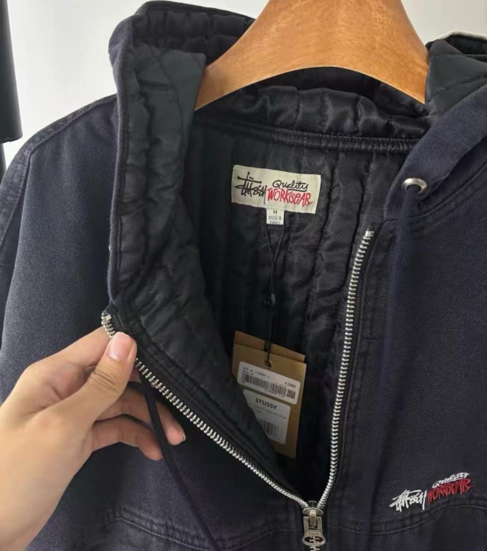 リョマ樣專用Stussy ブラックジャケット　アクティブジャケット　デトロイト