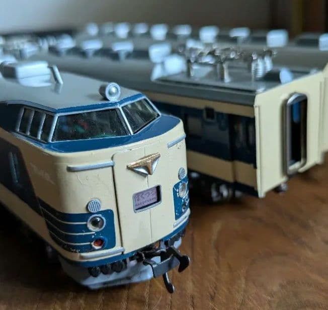 KATSUMI製HOゲージ鉄道模型 3両編成セット