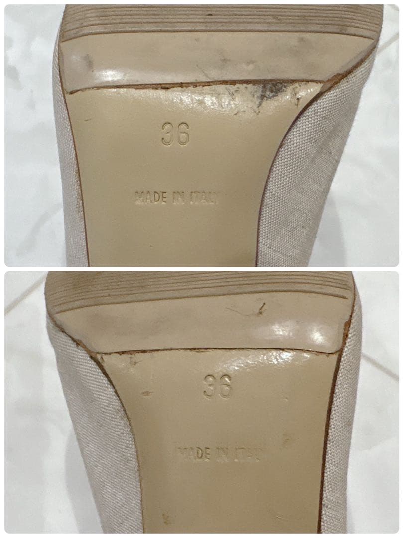 CHANEL シャネル ココマーク ミュール ホワイト 36サイズ 23cm