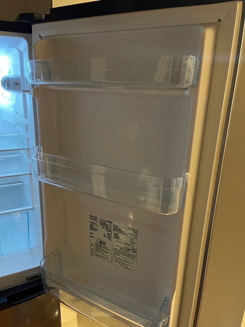 IRIS OHYAMA 冷蔵庫 KRSE-16A-BS 162L