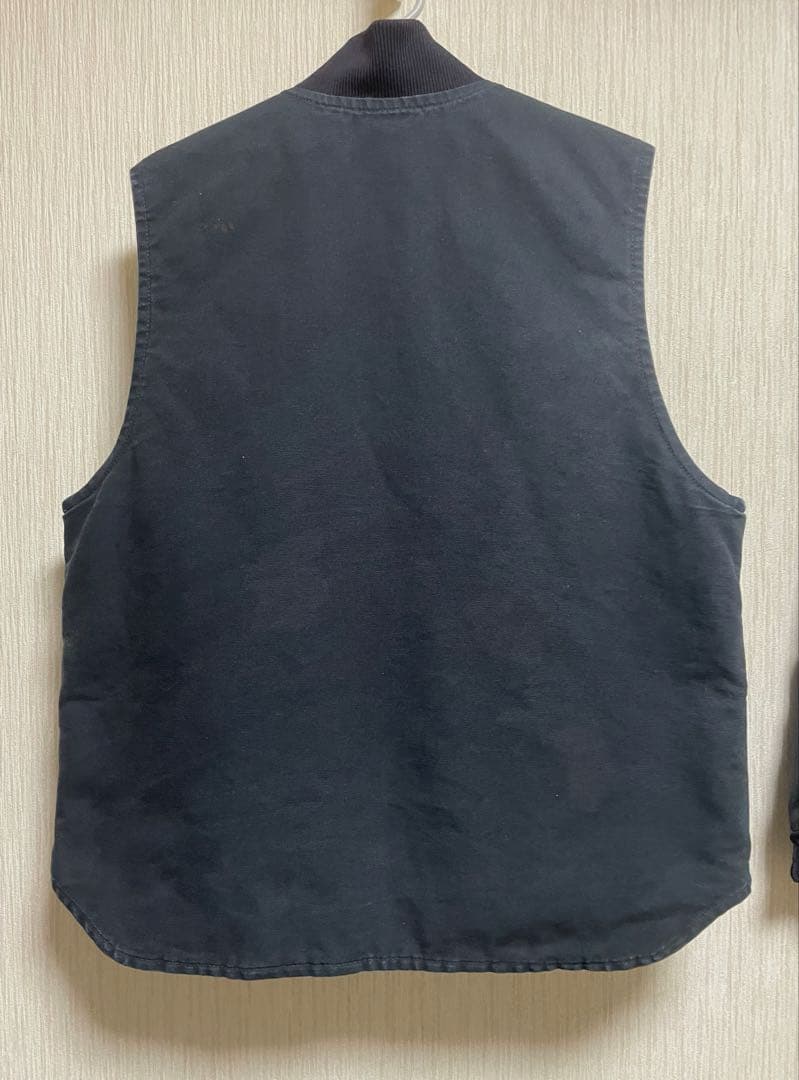 Carhartt ブラック ダックベスト　L