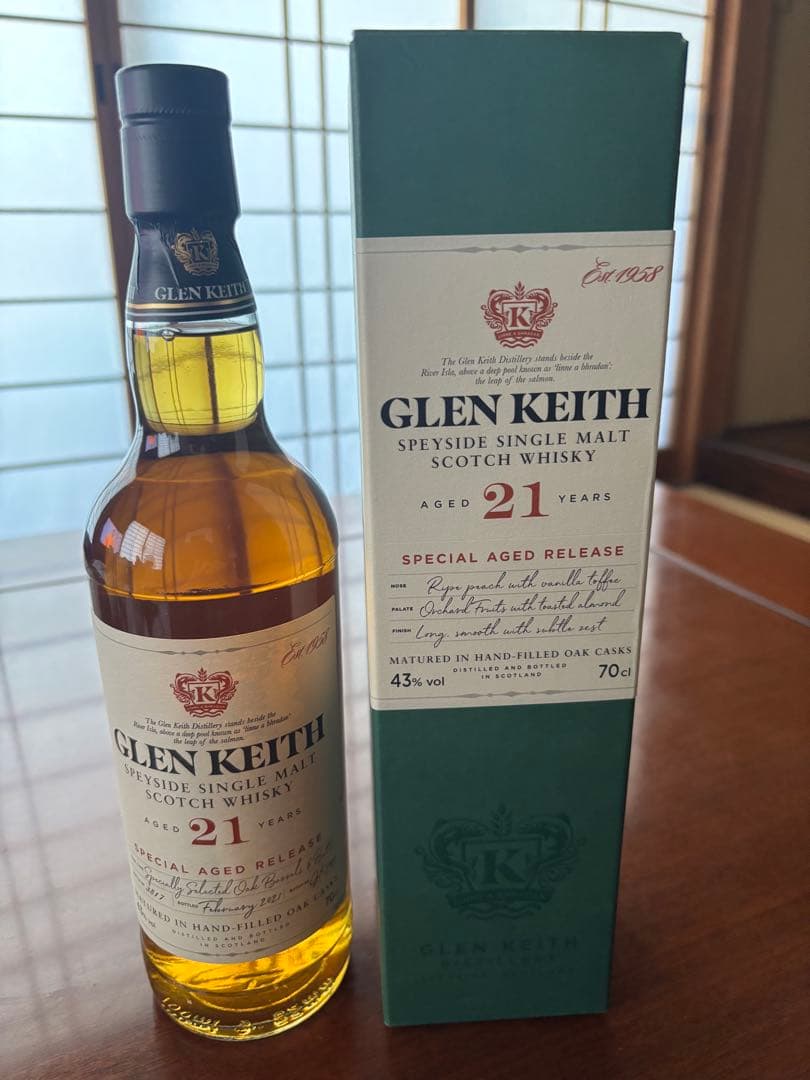 Glen Keith 21年 スコッチウイスキー 700ml