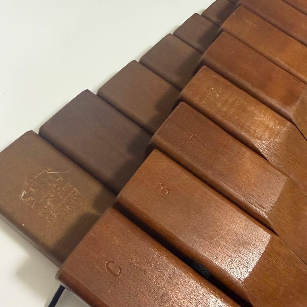 斉藤楽器製作所 マリンバ 立奏木琴 No.55 2オクターブ 25鍵　2個口発送