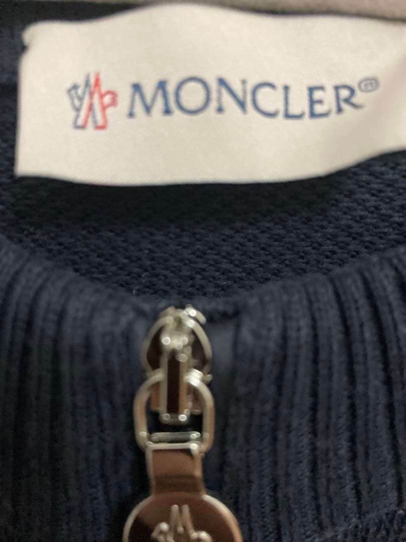 【美品】Moncler kids ニットダウンカーディガン　140cm