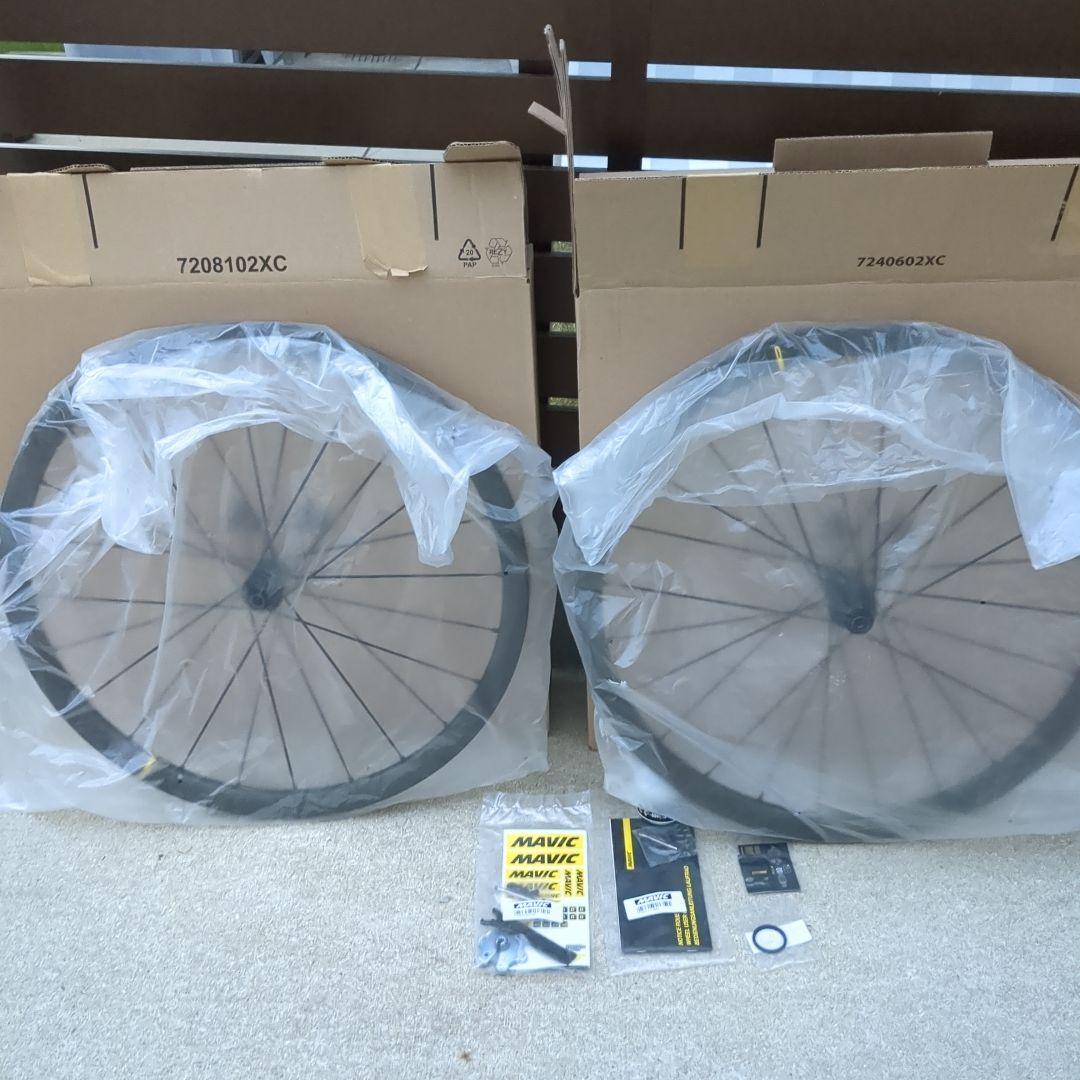 MAVIC COSMIC SLR 32 DISC カーボンホイール前後ペア 美品