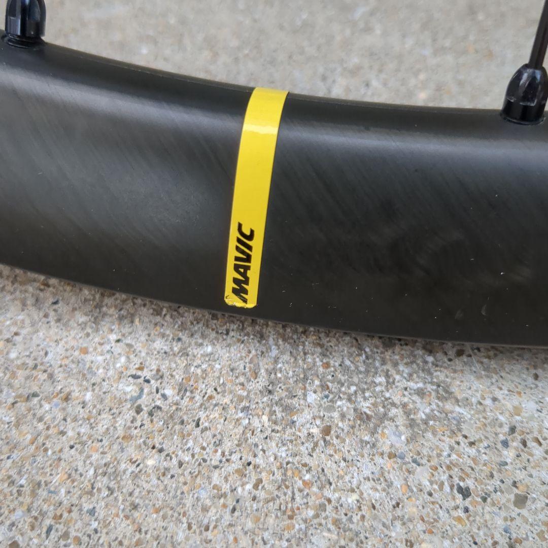 MAVIC COSMIC SLR 32 DISC カーボンホイール前後ペア 美品