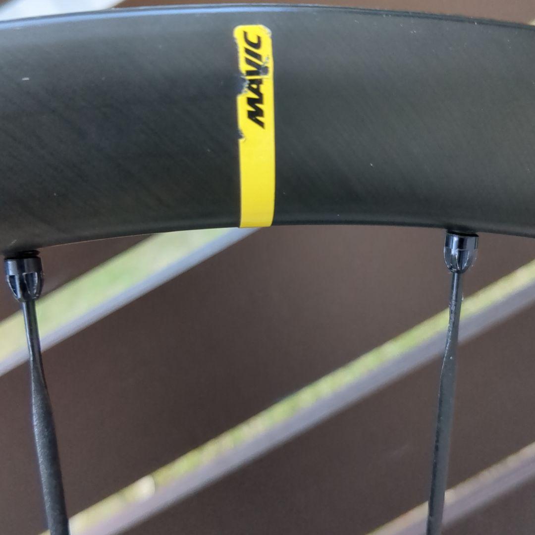 MAVIC COSMIC SLR 32 DISC カーボンホイール前後ペア 美品