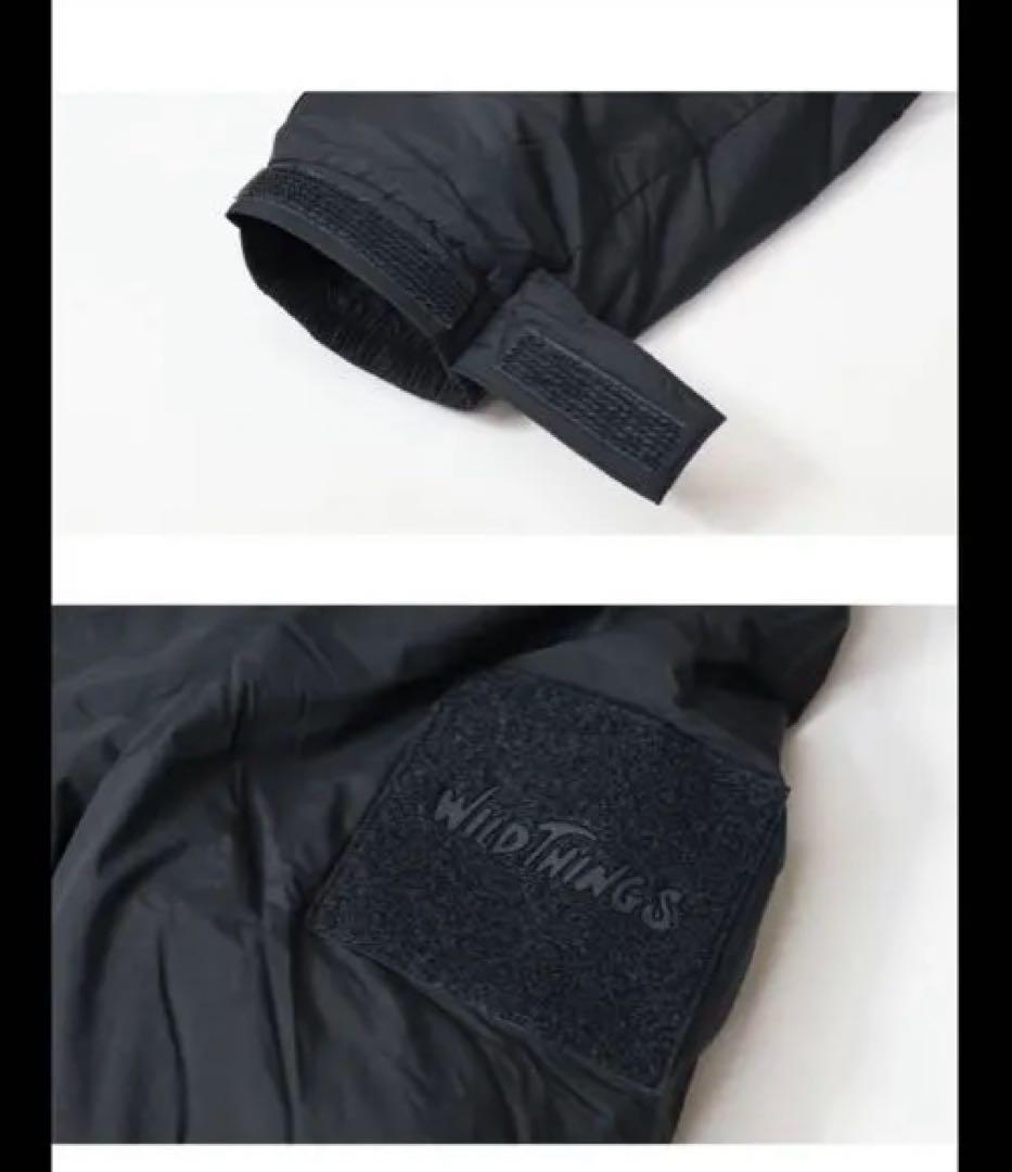 WILD THINGS MONSTER PARKA M ブラック