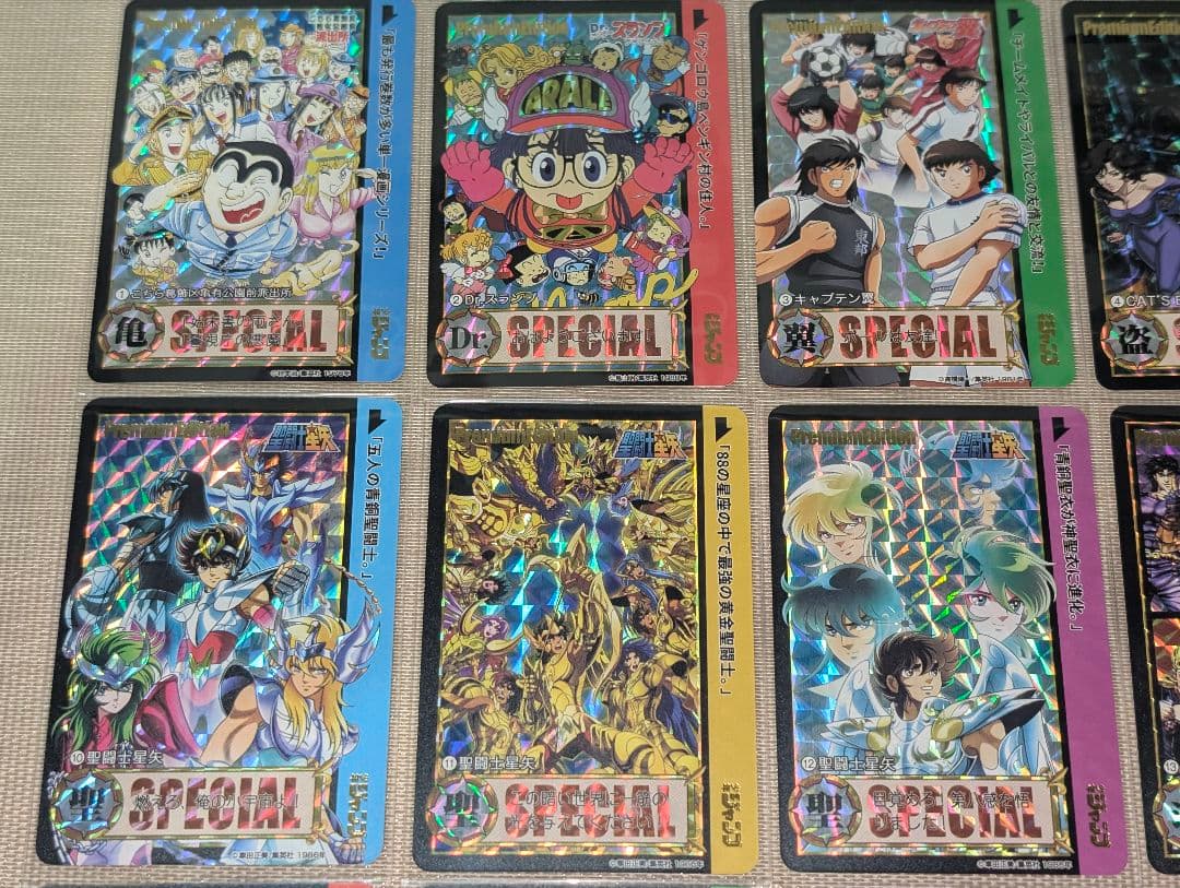 少年ジャンプ　プリズムキャラクターカード　54枚スリーブ入りセット③