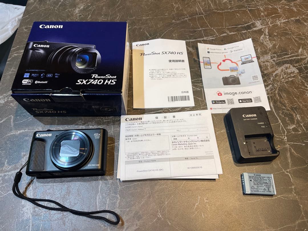 SX740HS 本体　キャノン　デジカメ