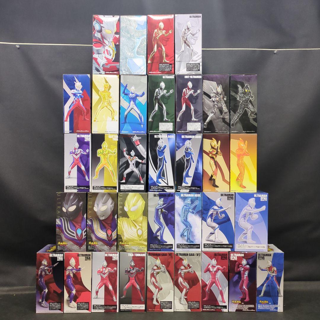 ウルトラマンティガ　ガイア　ダイナ　英雄勇像　フィギュア　マルチタイプ　他34点