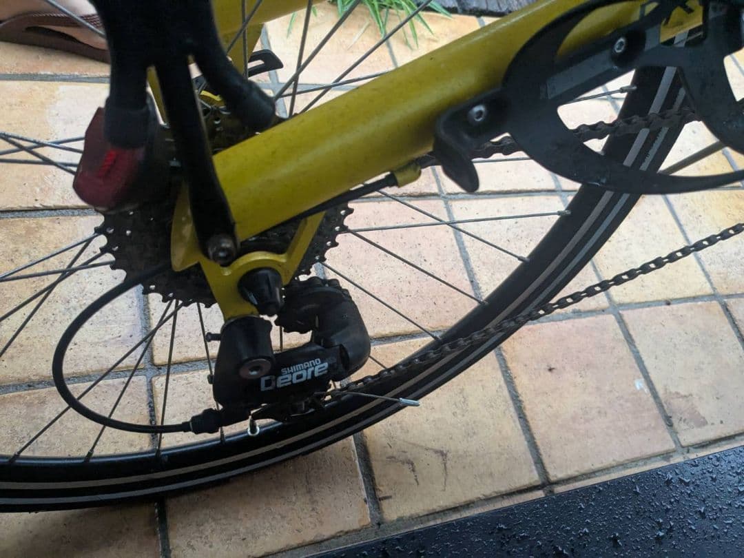 PROGRESSIVE 片持フォークリカンベント 　スラム→シマノコンポ載替