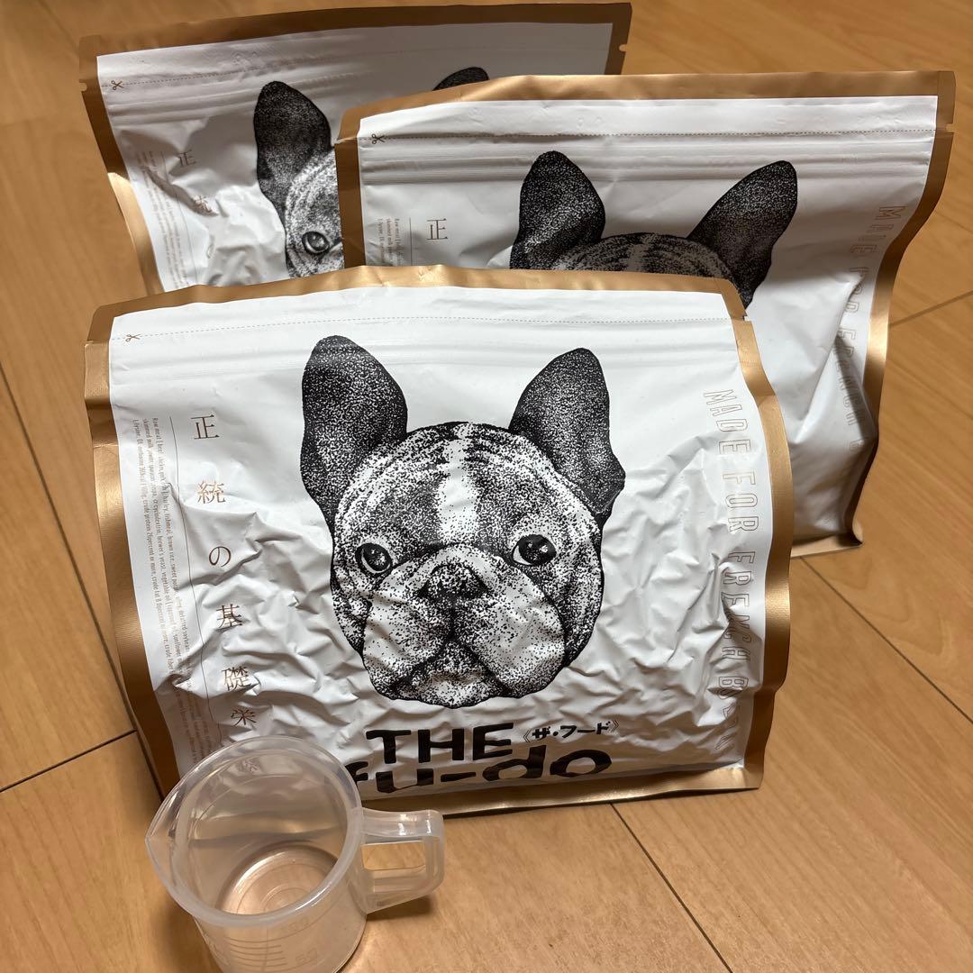 THE fu-do 3袋　ドッグフード フレンチブルドッグ