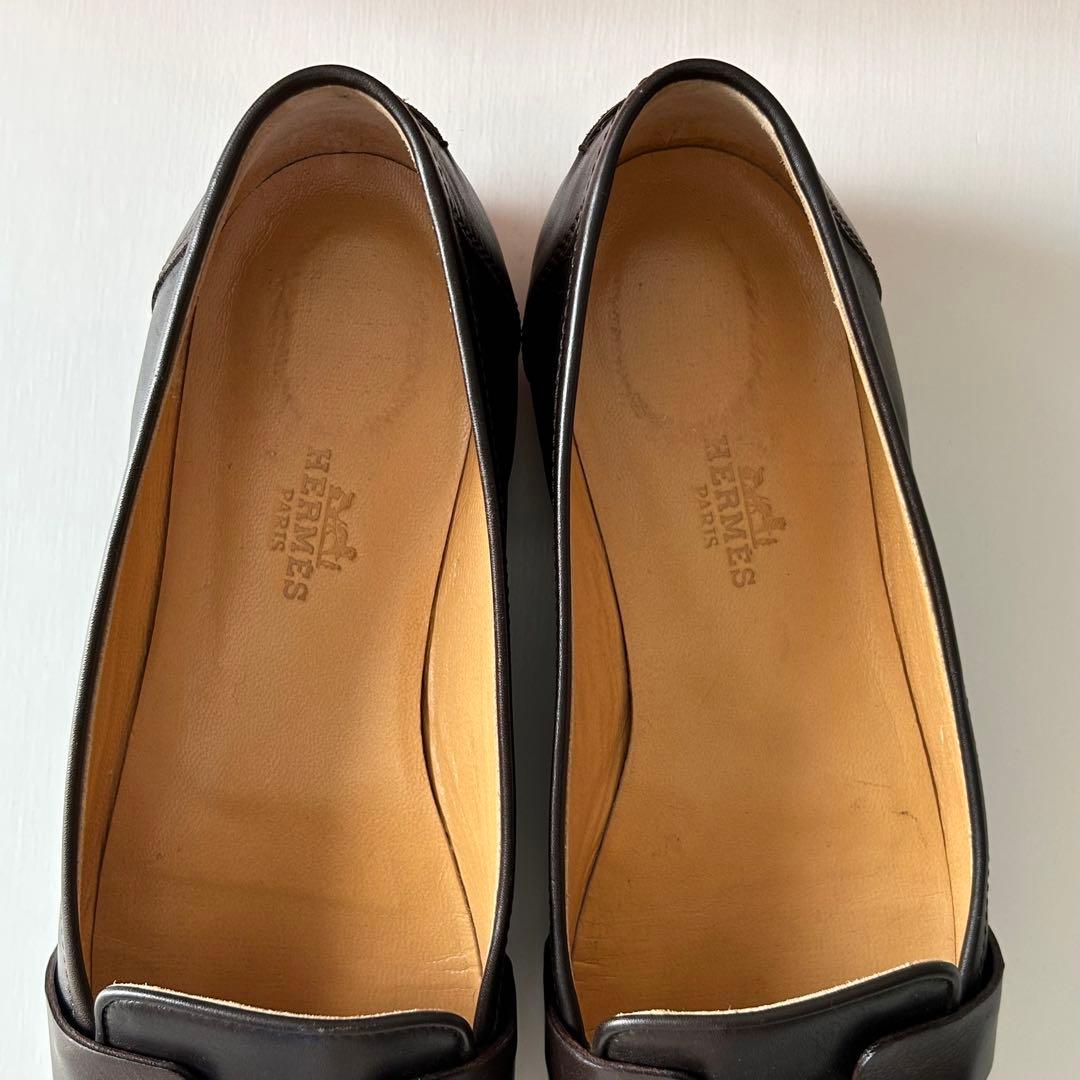 HERMES ローファー　36 1/2