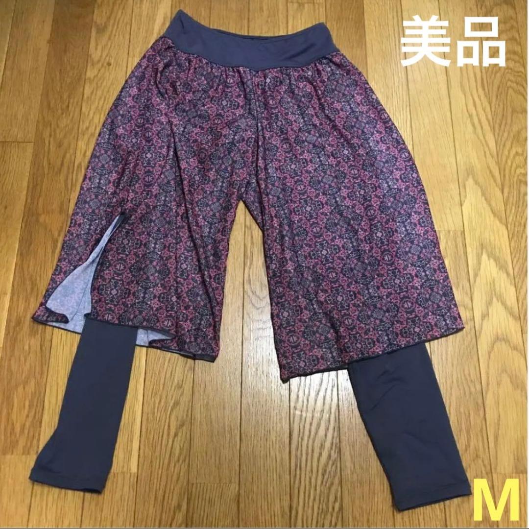 【美品】チャコット ガウチョパンツ ガウチョ ヨガ M
