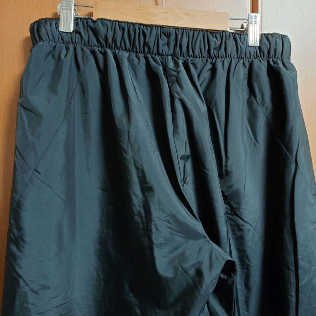 デサント　セットアップ　防寒仕様　中厚　シャカシャカ　黒　Lサイズ