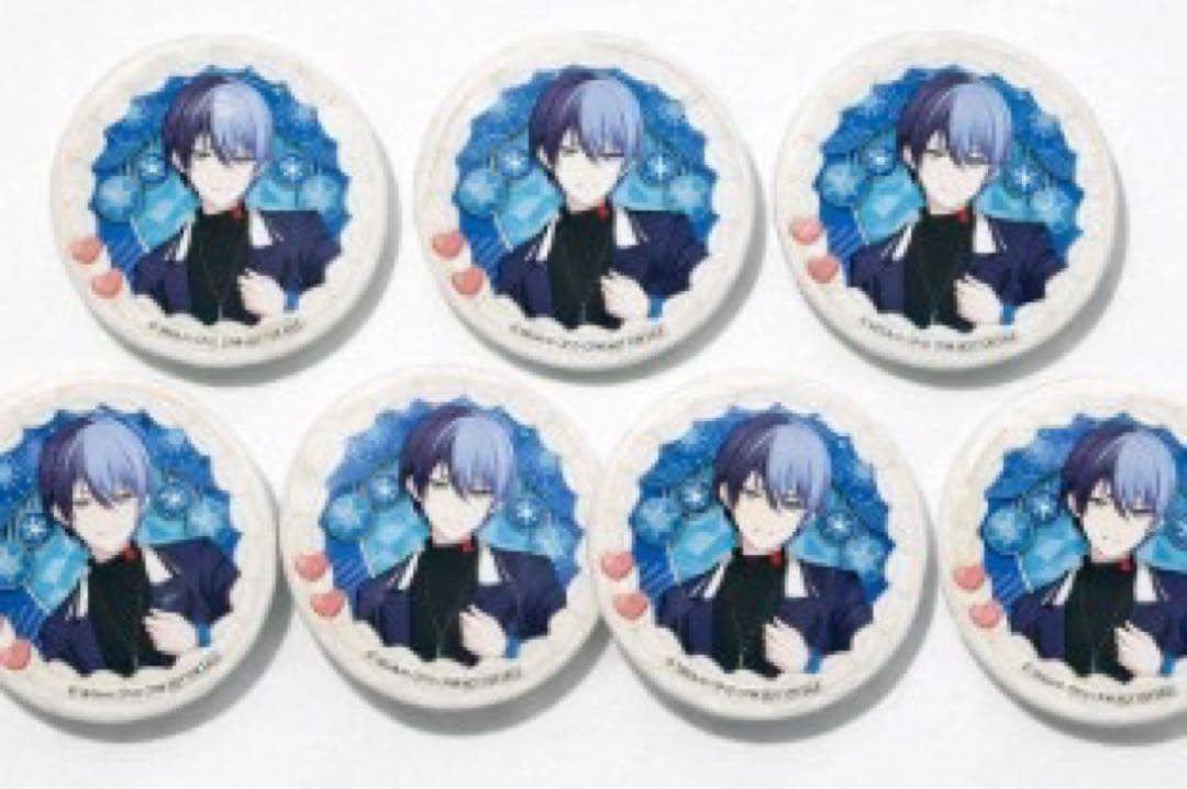 プロセカ 青柳冬弥 プリロール 缶バッジ 7個