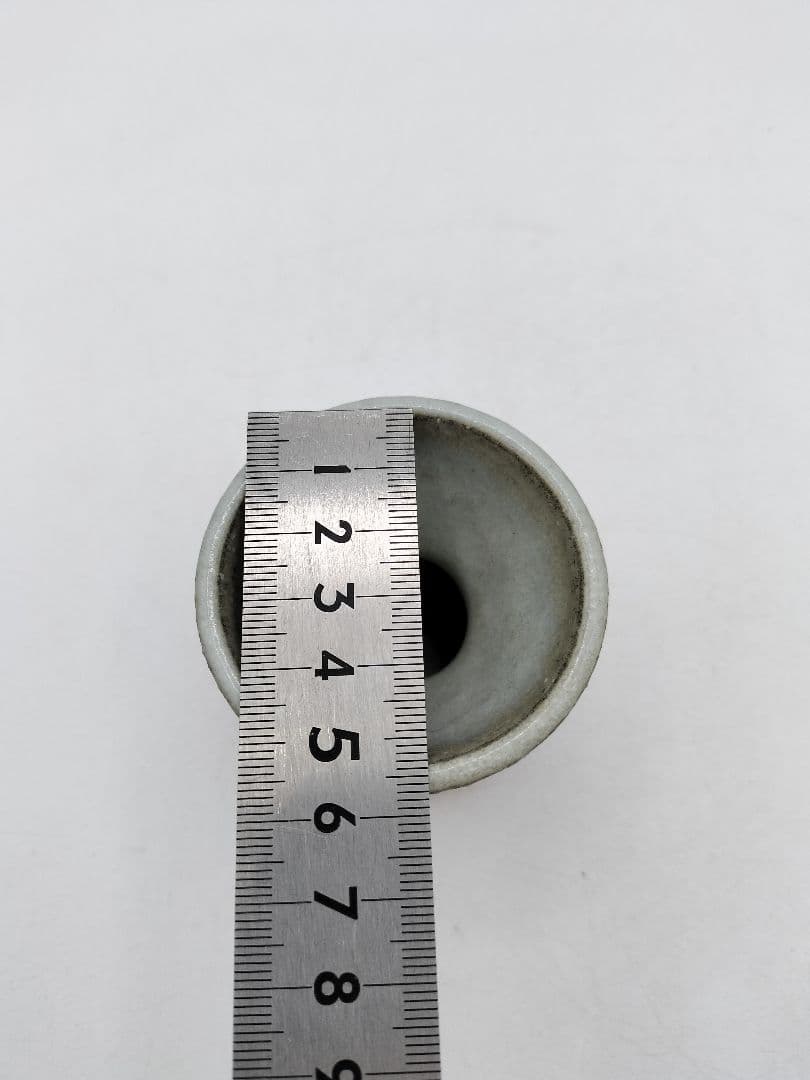 c801【未使用】蓋置 萩 椋原桂俊 木箱 茶道具