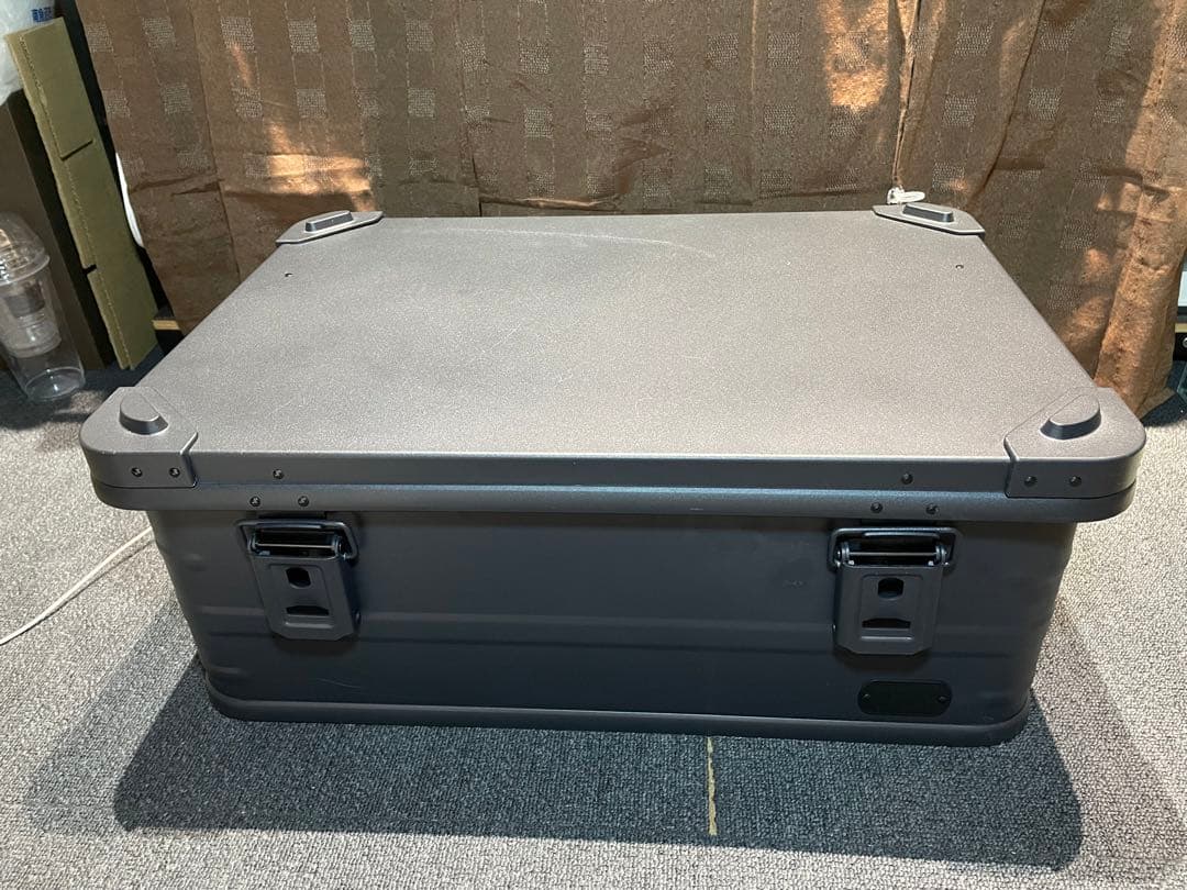 VENTLAX アルミコンテナ PANDORA ブラック46L 使用回数1回